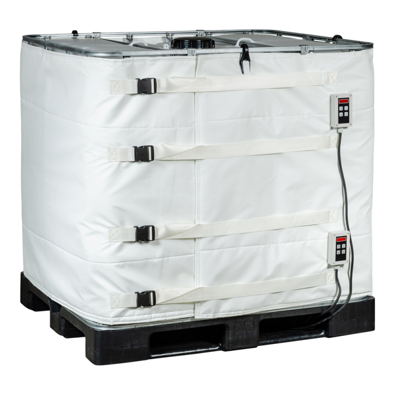 IBC Containerheizung für Lebensmittel u. Pharmazie bis 90°C